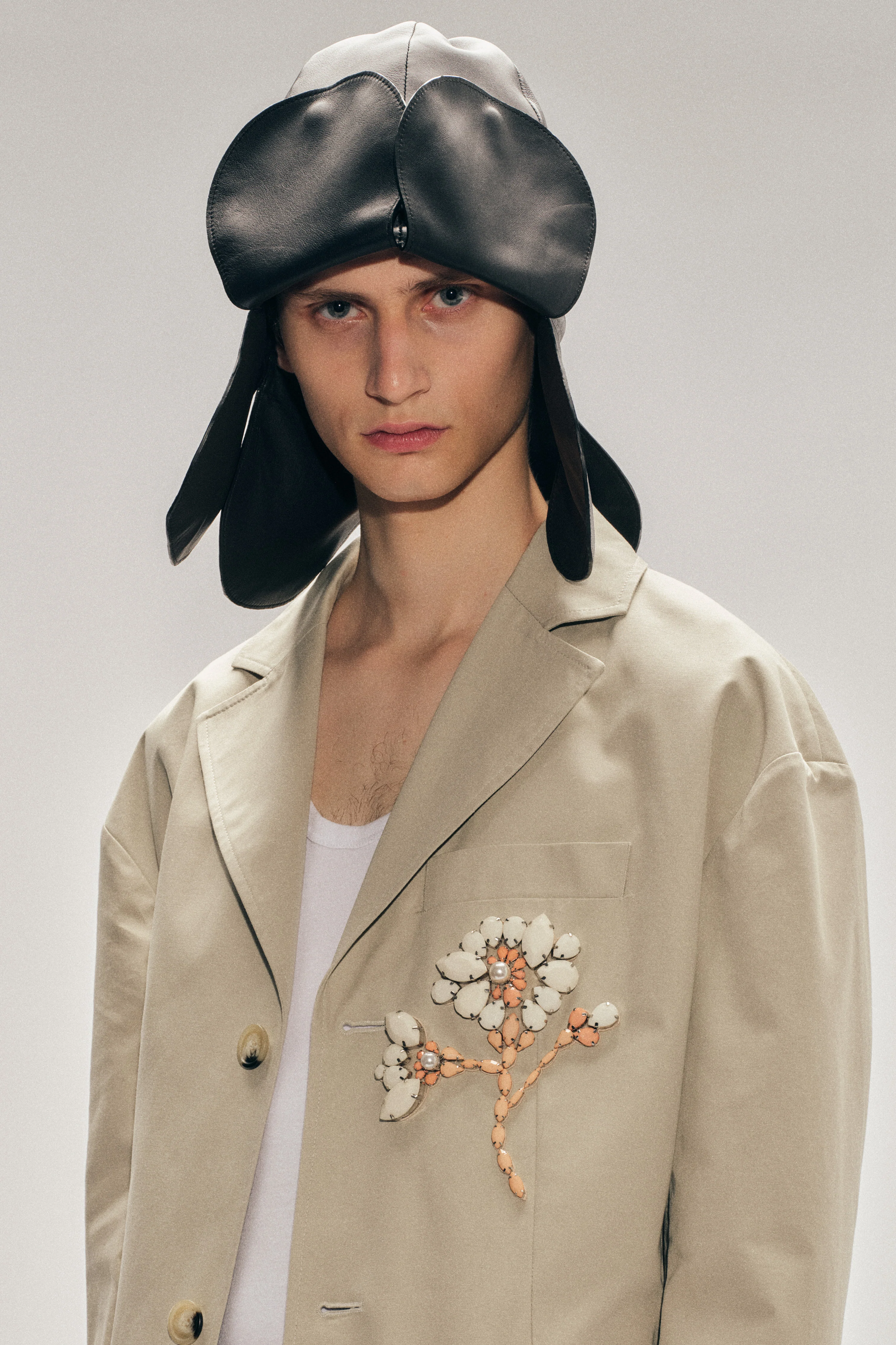 Embellished Boxy Duster Coat - Image 4