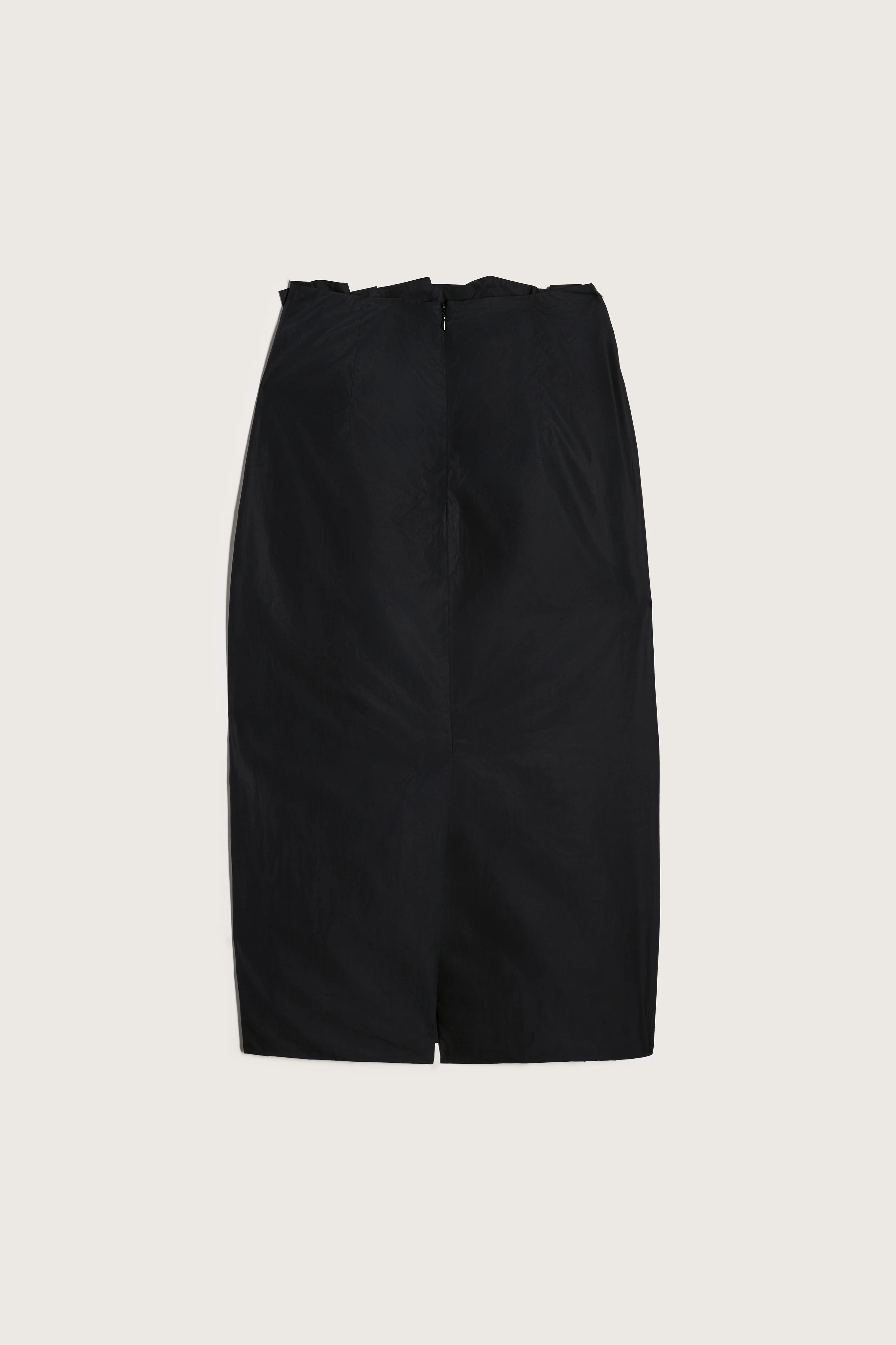 Pleated Waist Pencil Skirt - Image 2