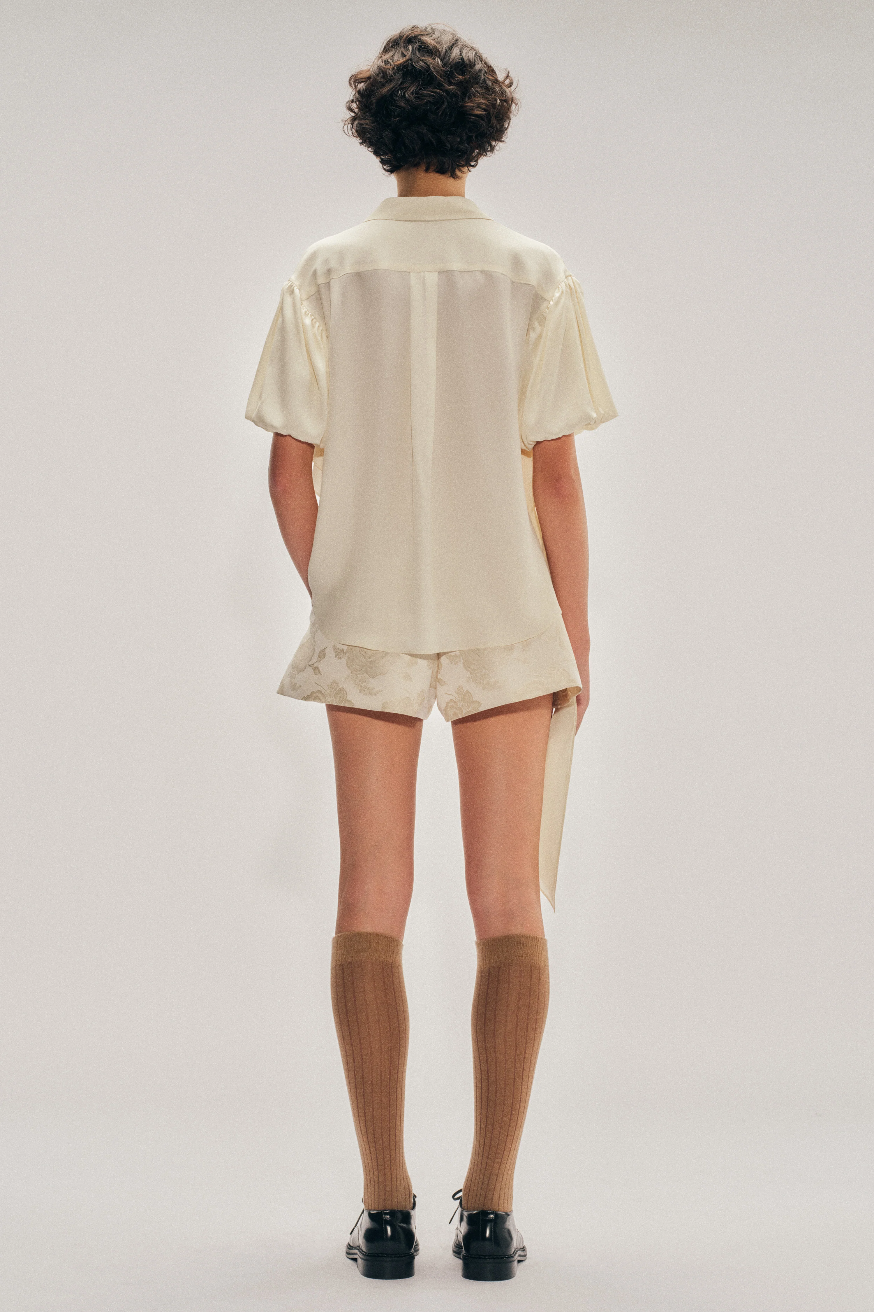 Elasticated Rose Shorts - Image 3