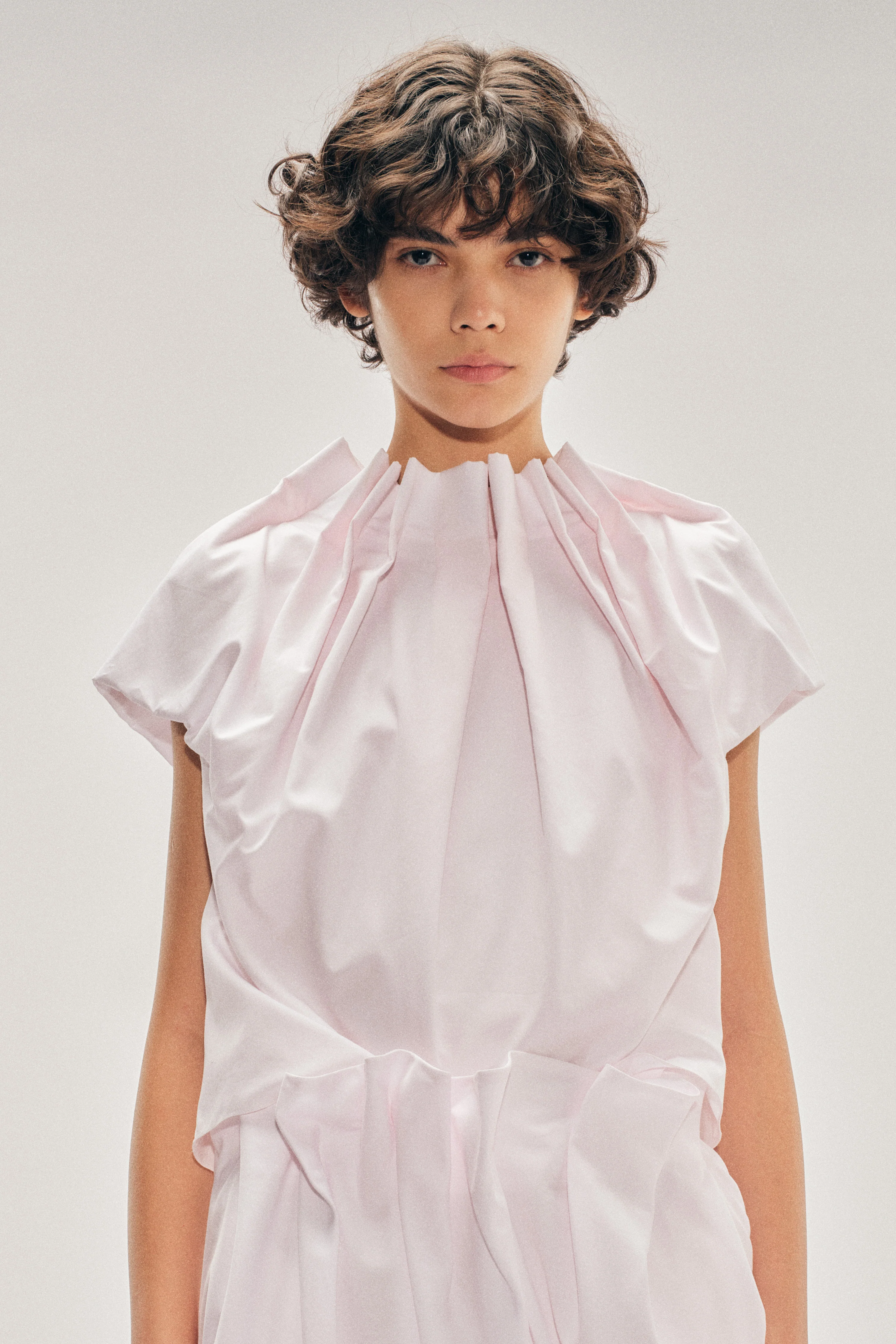 Gathered Tulip Top