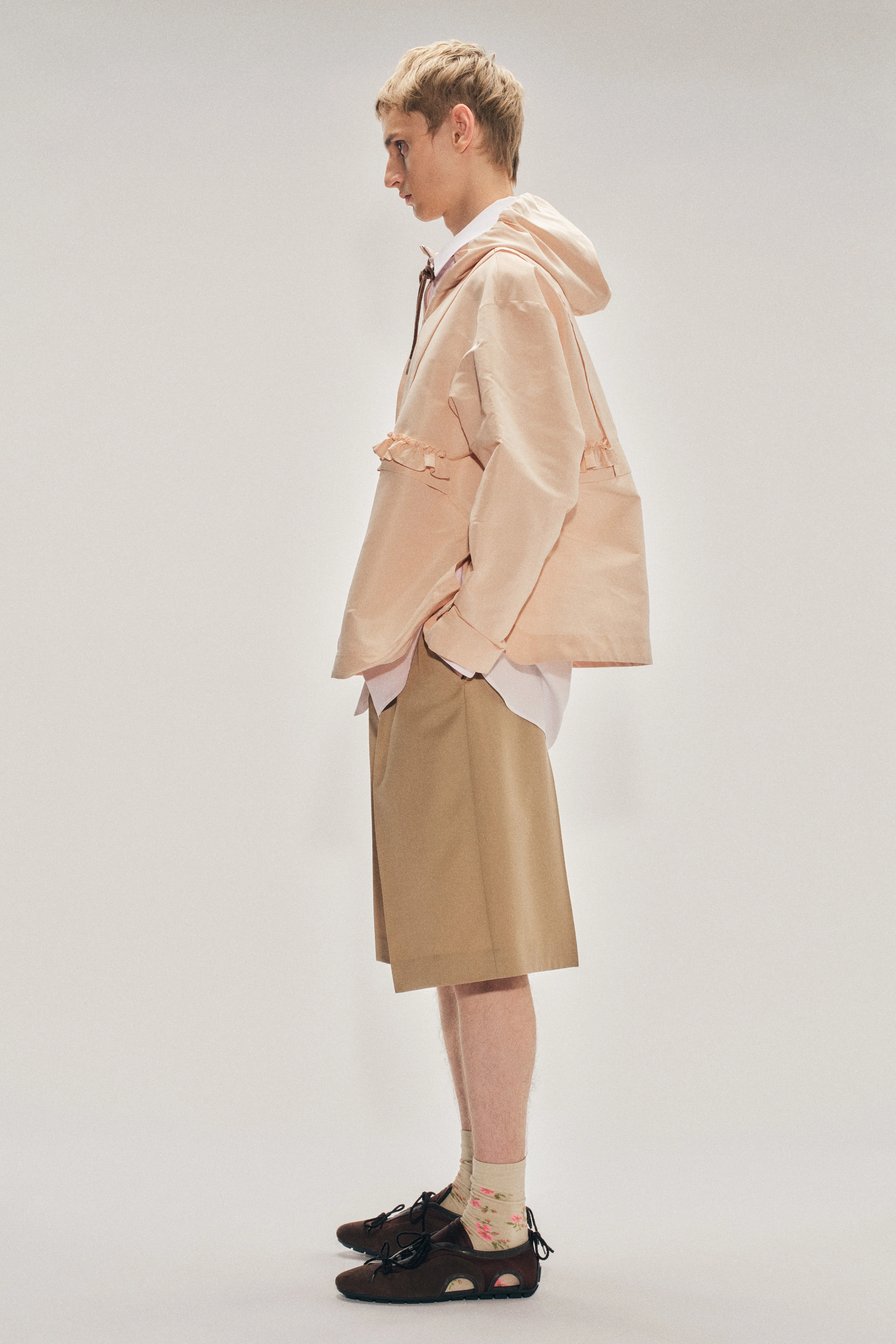 Ruffle Frill Cagoule - Image 3