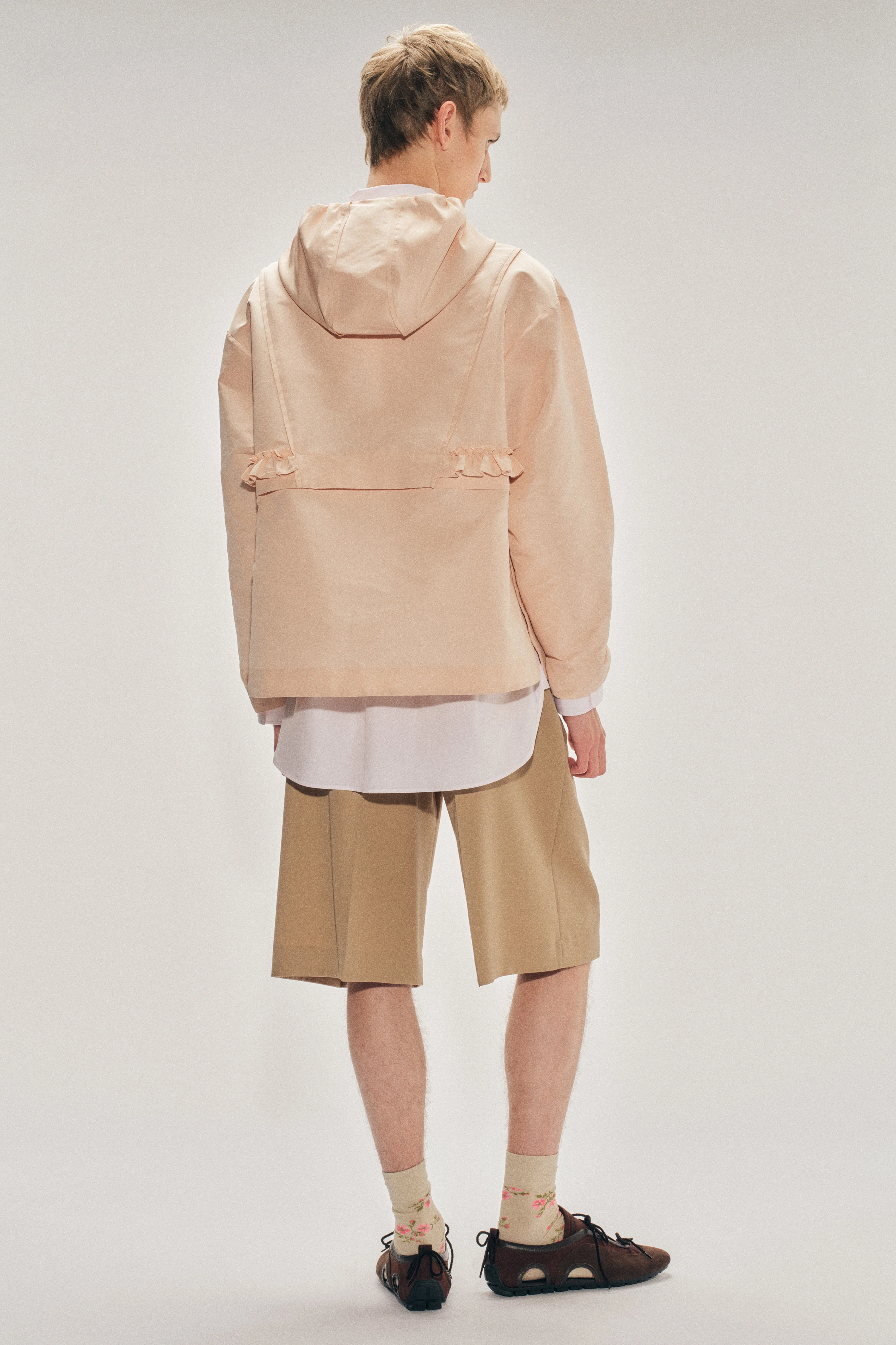 Ruffle Frill Cagoule - Image 4