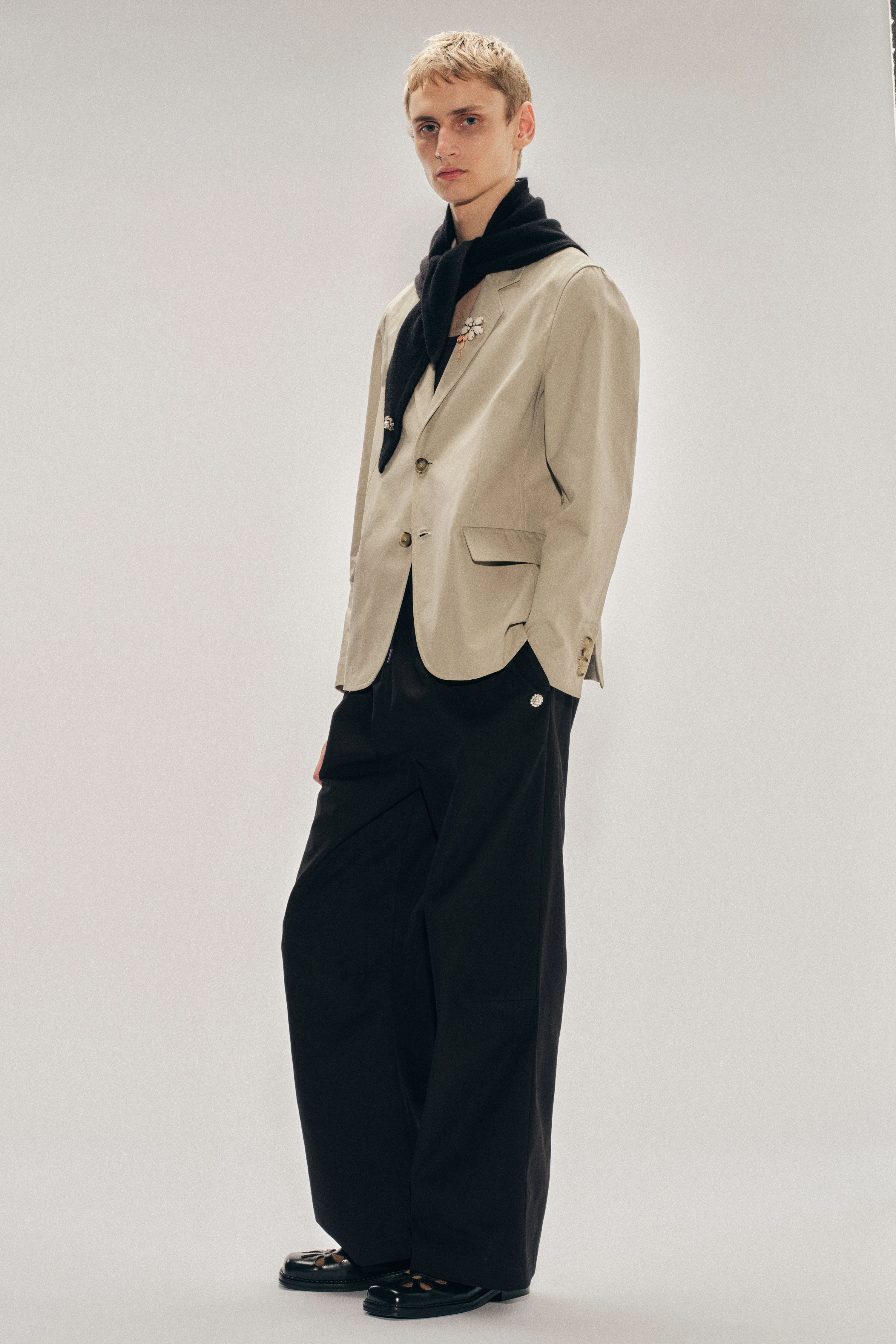 Embellished Relaxed Blazer - Image 3
