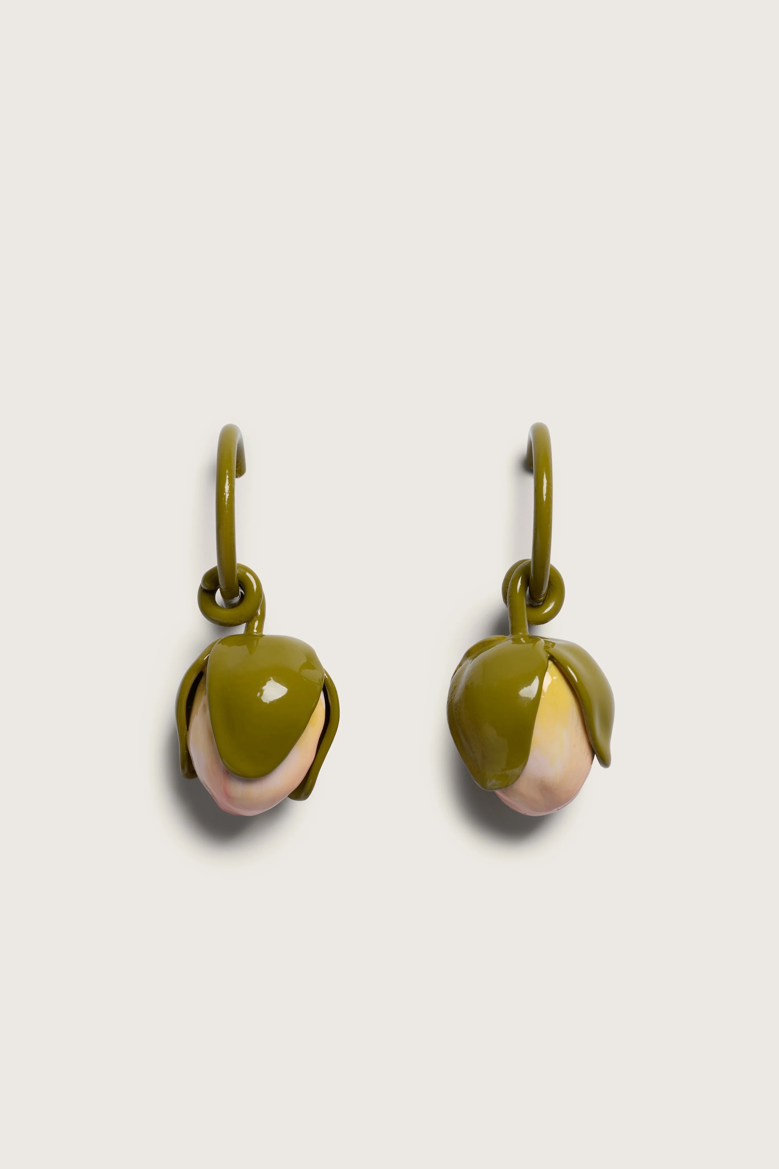 Poppy Bud Hoop Earrings