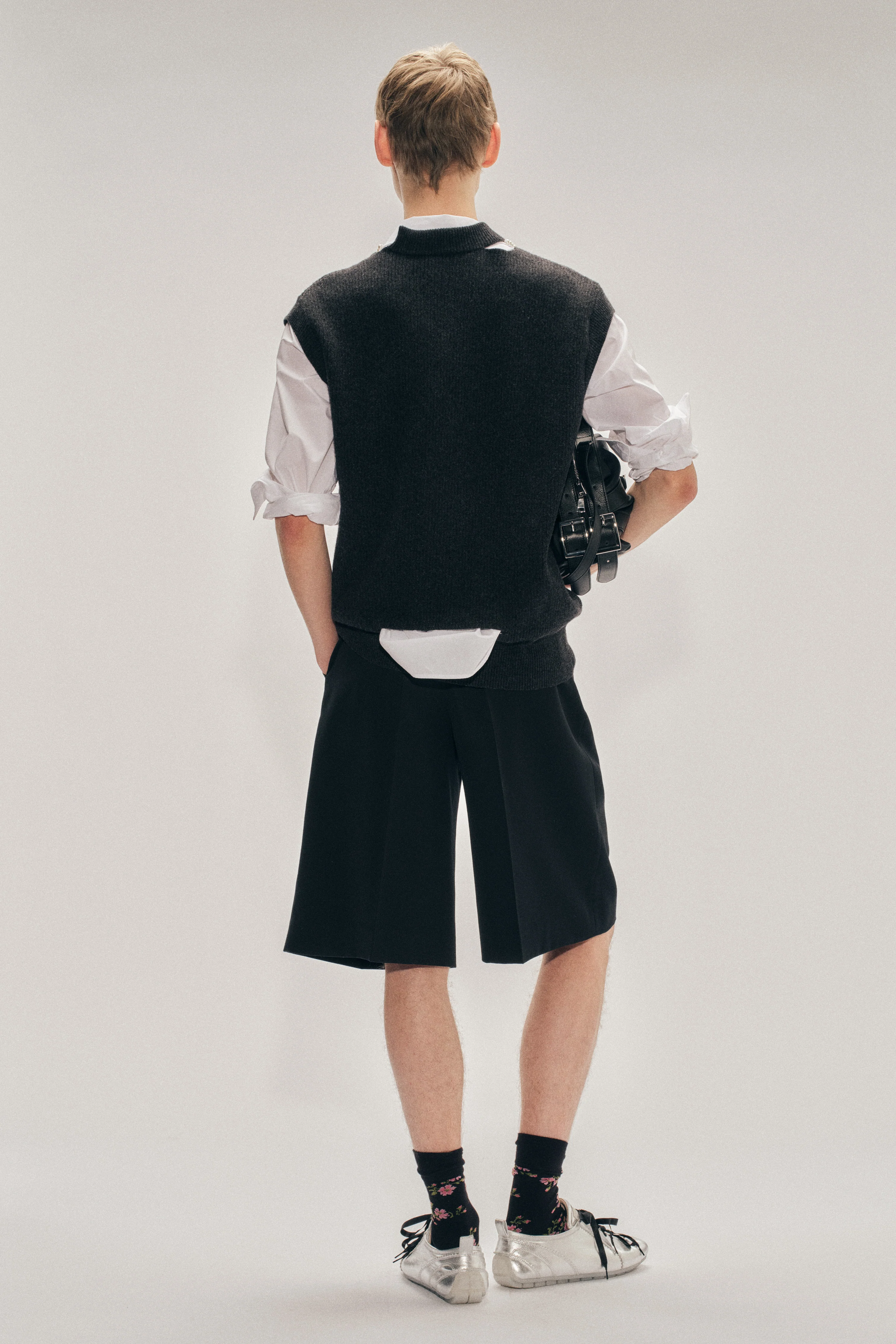 Embellished Merino Seam Bite Vest - Image 4